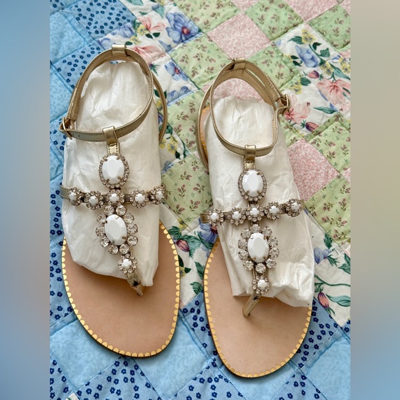 COPY - Lilly Pulitzer Katie Embellished Sandal. - Picture 3 of 5